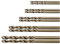 10Pcs M35 HSS Drill Bit, Alloy Steel Concrete Drill Bit for Glass/Brick/Plastic/Cement/Wood/Tile, 1-3mm