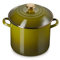 Le Creuset Pentola smaltata su acciaio, 10 qt., Oliva