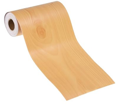 PATIKIL Cinta Adhesiva de Grano de Madera, 10cm x 10m, Parche de Reparación de Veta de Madera, Ideal para Muebles, Pisos, Puertas, Mesas, Sillas, Ventanas, Manualidades, Cerezo