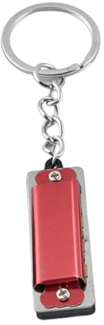 Miniatur -Mundharmonika -Schlüsselkette, Mundharmonica -Schlüsselkette 4 | Leichter Musikcharm, stilvolles Accessoire für Grundschüler