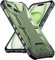 DASFOND Designed for iPhone 15 Case - [Military Grade Shockproof] Rugged Protective Case, Non-slip Anti-scratch with Airbag Bumper Phone Case for Phone 15 Cover, Sliver