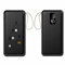 Power Bank fast charging, with Built-in Cables, 20000mAh USB C with 4 Outputs and LED,Black,20000mAh