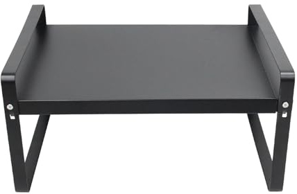 HUIJIN Ausziehbares Tischregal,Längenverstellbar 36-64 cm,Aufbewahrungsregale,Gewürzregale, Topfregale, Eckschrank-Aufbewahrungsregale,für Schreibtisch, Küche, Bad ([L14.17 x W11.02 x H7.09] Zoll)