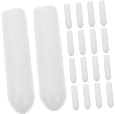 Alipis Tapas Protectoras Para Puntas De Estante De Lavavajillas Cubiertas Flexibles Redondas De Suave De Blancas Perladas Fáciles De Instalar y Resistentes Al Desgaste Para Protección Ant