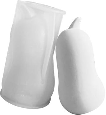 Stampo in resina a forma di zucca, in silicone, antiaderente, flessibile per uso alimentare, riutilizzabile, per torte, caramelle, cioccolato, candele, dessert, per feste e feste in cucina