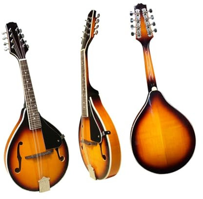 Instrumento Musical Mandolina Hecho A Mano De Rendimiento Profesional Instrumento Mandolina(8)