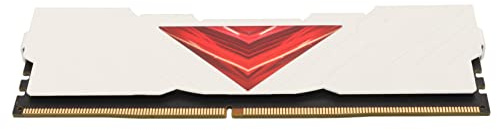 Ausla RAM DDR4 da 4 GB, Custodia in Metallo, Prestazioni Migliorate, velocità 2666 MHz per Utenti di PC Desktop (WHITE)