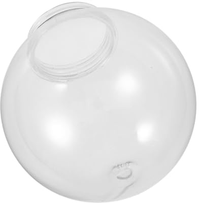 BESPORTBLE Ersatz Lampenschirm aus Transparentem Acrylglas Witterungsbeständige Kugel mit 15cm Durchmesser Außenleuchten Ersatz für Laternen Decken und Wandleuchten