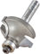 Trend Professional Bearing Guided Ovolo Router Cutter, 7.9mm Radius, 1/4 Inch Shank, 28mm Cut Diameter & 12.7mm Cut Length, Two Bearings, Tungsten Carbide Tipped, 46/93X1/4TC