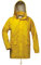 Norway PU Regen-Jacke mit Kapuze - gelb - Größe: XL