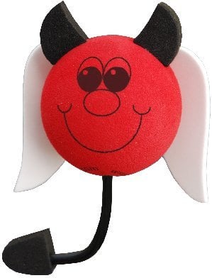 Cheeky Devil Car Aerial Ball Antenna Topper OR Dashboard Wobbler! (one P&P charge no matter how many items you buy from Aerialballs.)