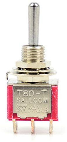 Gaugemaster GM505 DPDT Centre Off Mini Toggle Switch