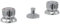 Miscelatore bidet tre fori con salterello - Artos
