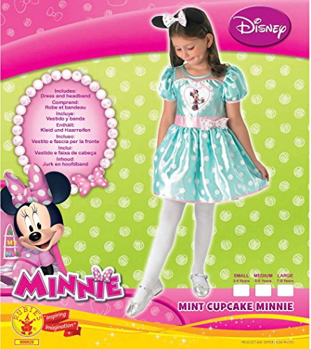 Rubie's 3888829L - Minnie Mouse Mint Cupcake - Child, Verkleiden und Kostüm