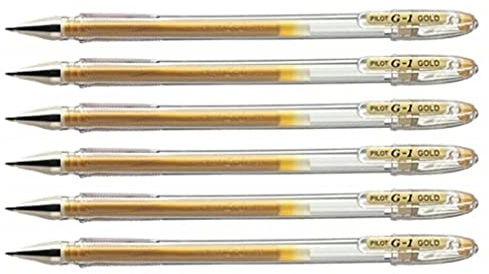 PILOT Gelschreiber G1 Metallic, gold 4902505156342
