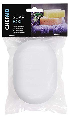 Chef Aid Soap Dish, White White Confezione da 1 bianco