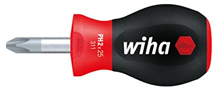 Wiha 3112025 SoftFinish Phillips-Schraubendreher PH02 x 25