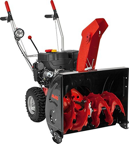 AL-KO - Spazzaneve a due stadi a scoppio - 212cc OHV, lavoro larghezza 62cm, Altezza 51cm. Avviamento elettrico rete domestica.