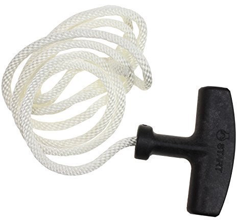 Universal Lawnmower Starter Pull Handle & Cord Line/Rope Mower Engine Petrol