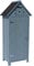 Armoire de Jardin Cabanon - 77 x 54.5 x 179 cm - Bleu Ciel