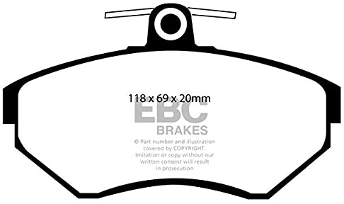 EBC Brakes DP1113 Blackstuff Brake Pads