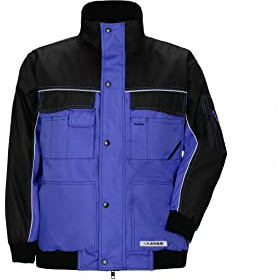 Planam 3320044 Outdoor Dust Blouson, Royalblau/Schwarz, Größe S
