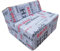 Natalia Spzoo Klappmatratze Bettsessel Schlafsofa Faltmatratze 200 x 70 x 10 cm Baumwolle (Nature)