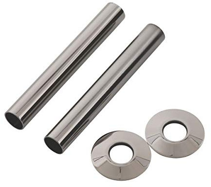 Arroll Pipe Shroud Kit Black Nickel 130 x 18mm