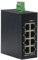 ROLINE Switch industriale 8 x RJ-45, non gestito, nero