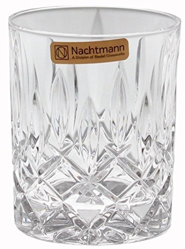 Nachtmann Noblesse Whiskybecher,Whiskyglas, Tumbler, Kristallglas, H 9.8 cm, 0091710-0