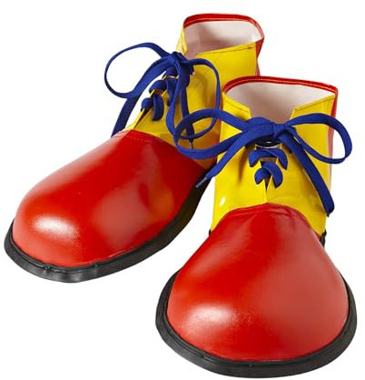 Widmann 9146P - Extra große Clown Schuhe für Erwachsene, Zirkus, Karneval, Mottoparty