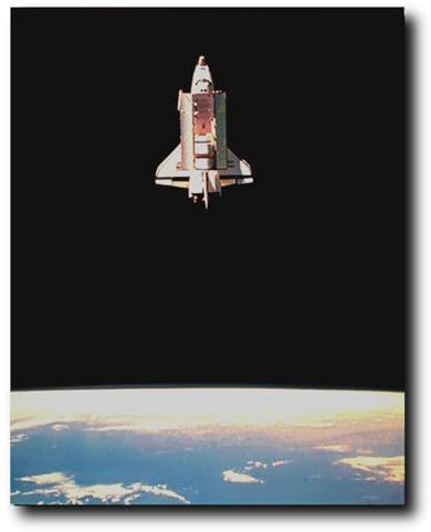 NASA Space Shuttle Empire Art Poster Print (40x50)
