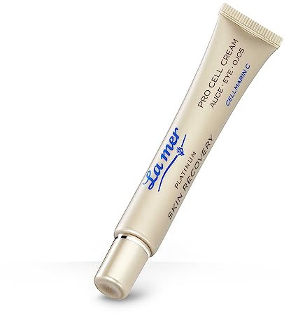 La mer Platinum Skin Recovery Pro Cell Cream Auge - Intensive Augencreme zur Verzögerung der Hautalterung - Regt die Zellerneuerung an - Für alle Hauttypen geeignet - 15 ml