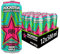 Rockstar Energy Drink Sour Apple Geschmack - Saures, koffeinhaltiges Erfrischungsgetränk für den Energie Kick, EINWEG (12 x 500ml) (Verpackungsdesign kann abweichen)