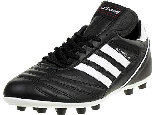 adidas - Kaiser 5, Herren Fußballschuhe,Schwarz (Black/Running White Ftw), 45 1/3 EU