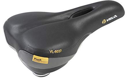 Velo Unisex – Erwachsene Sättel-Plush, Grey, One Size