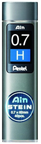 Pentel 0.7mm Ain Stein H Refill Lead