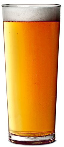 Elite Premium Polycarbonate Pint Tumblers CE 20oz / 568ml - Set of 4 | Plastic Reusable Tumblers, Virtually Unbreakable Polycarbonate Plastic - Ideal for Parties, Outdoors & Event Catering