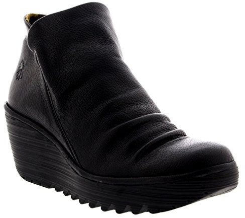 Fly London Yip, Stivaletti Donna, Nero (Black 017), 42 EU