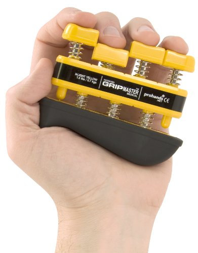 Gripmaster Hand und Fingertrainer (gelb extra leicht)