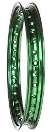 Felge 1,50 x 16 Farbe grün(Alu) S50, S51 (preisreduziert)