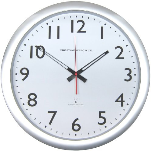 Creative Watch Radio Controlled Office Large Wall Clock 36046