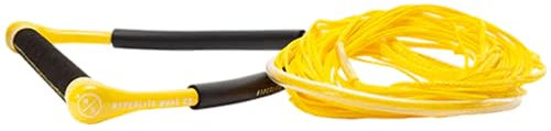 Hyperlite 2020 CG Handle with 65ft Maxim Wakeboard Tow Rope - Yellow