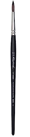 Raphael SoftAqua Synthetic Squirrel Watercolor Brush, Round, 10