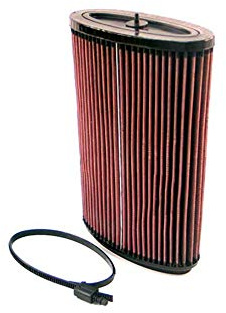 K&N Engine Air Filter: Increase Power & Towing, Washable, Premium, Replacement Air Filter: Compatible with 2005-2017 TOYOTA/FORD (Hilux, Fortuner, Hilux Vigo, Vigo, Ranger), E-2296