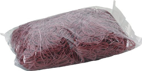 5 Star 7441 Elastic Bands in Cardboard Box Ø 50 mm Red 1000 g