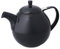 FORLIFE Curve Théière avec infuseur 500 ml, Porcelaine, Noir graphique., 45-Ounce / 1330 ml