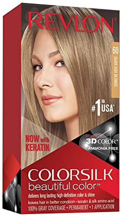 Revlon Colorsilk Beautiful Haircolor Ammonia-Free Permanent Haircolor , 1 Count