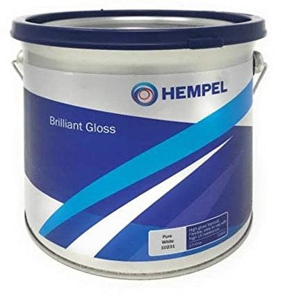 Hempel Brilliant Gloss - Pure White - 2.5L - Boat Paint