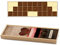 CHOCOLISSIMO - Cadeau de Remerciement - Chocolat Cadeau dans Boîte en Bois - Message de Remerciement en Chocolat pour Femmes, Hommes, Papa, Mama, Amie - ChocoTelegram DANKE, DASS ES DICH GIBT